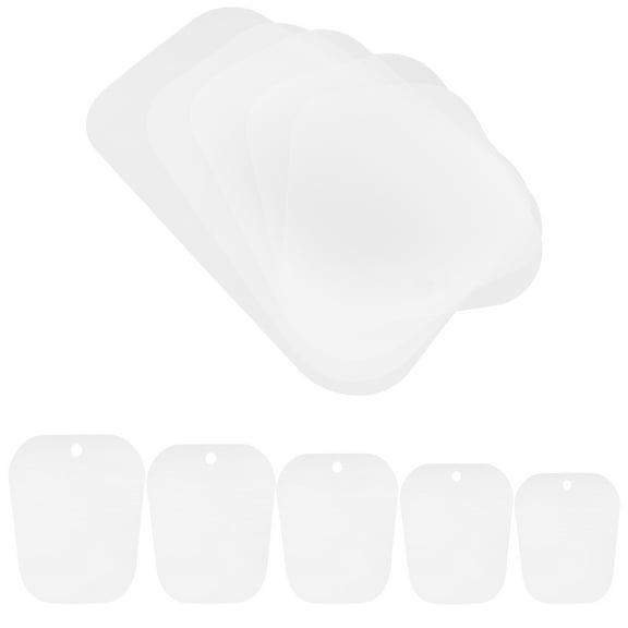 PAMINGONO Reusable Boot Shapers PP Transparent for Upright Boots 10Pcs