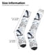 thumbnail image 2 of Fotbe Sea Animal Calcetas Divertidas Estampadas para Hombre y Mujer, Calcetas de Algodón hasta la Rodilla para Caminar, Correr, Enfermería y Embarazo, 2 of 6