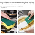 thumbnail image 3 of Esponja de limpieza de cocina, esponja para lavar platos de doble cara de alta densidad, estropajo, paño para lavar platos de cocina, bloque de esponja, 3 of 5