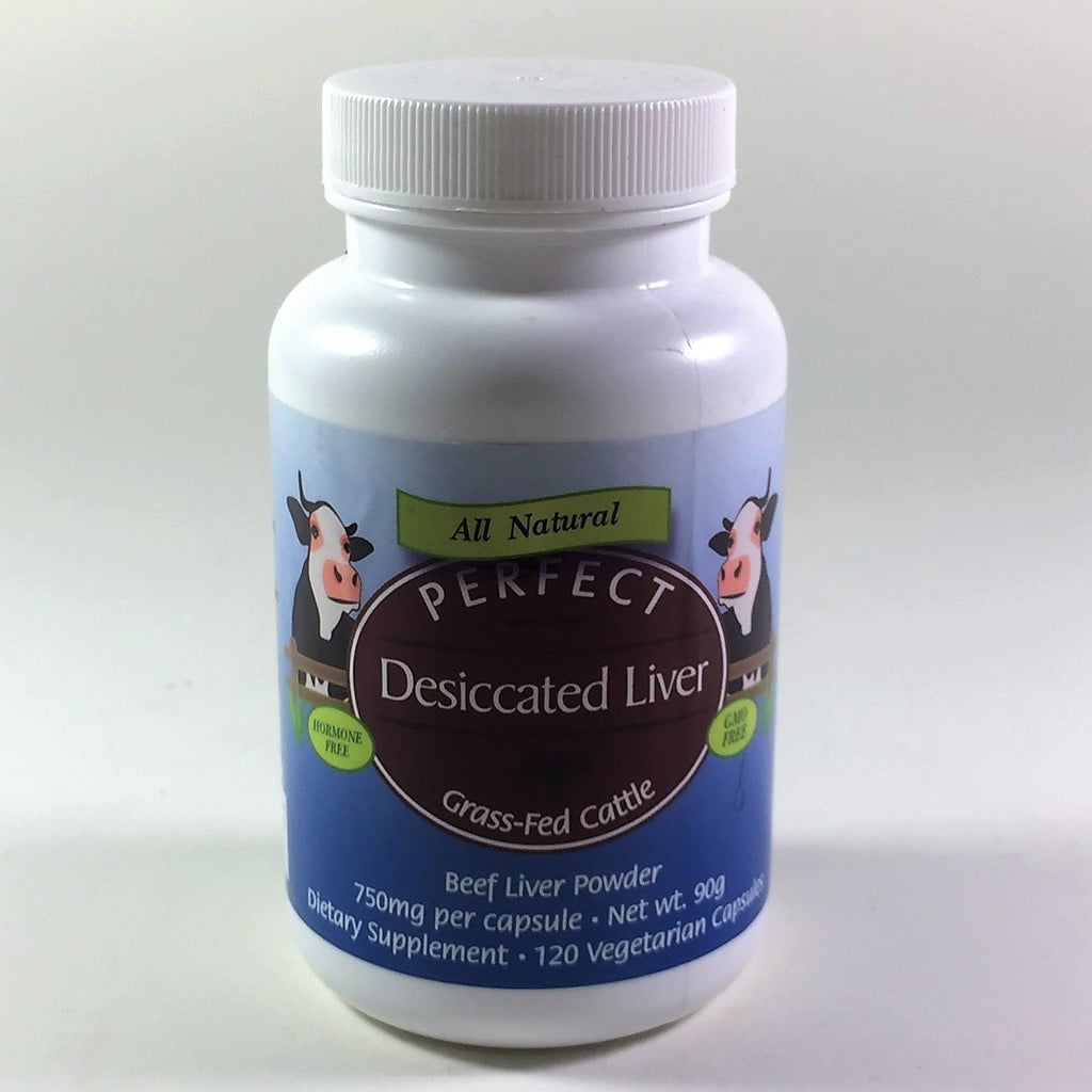 Perfect Supplements Perfect Desiccated Liver 120 Caps