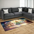 thumbnail image 3 of Merry Christmas Sphynx Santa Hat Xmas Tree Winter Holiday Indoor Rug Cat Lover Kitten Owner Gifts Idea Carpet Living Bed Room Sofa Home Decor - 01013, 3 of 5