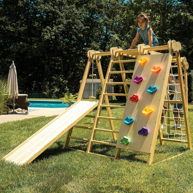 Free Shipping! Avenlur 7-in-1 Toddler's Indoor/Outdoor Jungle Gym