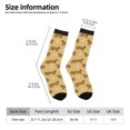 thumbnail image 2 of Balery Dachshund Dog Puppy Calcetas Largas con Estampado para Hombre y Mujer – Suaves y Transpirables, Talla Única (US 5-11), 2 of 6