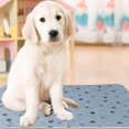 thumbnail image 2 of 2 Pack Washable Pee Pads for Dogs, Reusable Puppy Pee Pads, Pet Training Mats with Leakproof Bottom, for Floor, Kennel, Crate, Sofa, 19.7"x27.6", Gray, 2 of 7