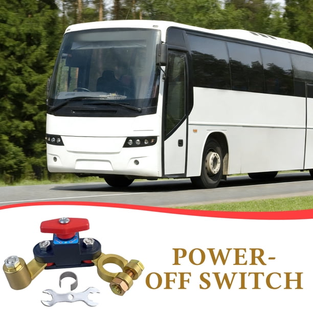 Car Battery Power Cut-Off Breaker Adjustable Copper Transmission High Conductivity 12v-24v Disconnect Smart For Car Truck
