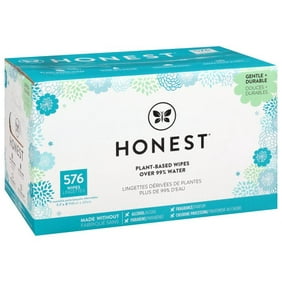 The Honest Company Baby Wipes, 8 Packs of 72, 576 count