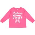 thumbnail image 3 of Inktastic Future Lawyer Boys or Girls Long Sleeve Toddler T-Shirt, 3 of 5