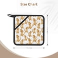 thumbnail image 2 of 1 PCS Pot Holders for Kitchen - Heat Resistant Silicone Pot Holders with Hanging Loop, Labrador Retriever Dog No.1007 Non Slip Oven Hot Pads, Potholders for Decor Baking Cooking Kitchen, 2 of 6