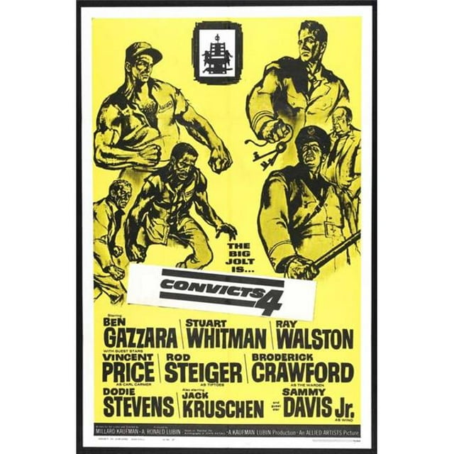 Posterazzi MOVAB57511 Affiche de Film Convicts 4 - 27 x 40 Po.