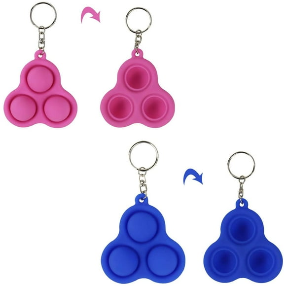 2Pcs Mini Simple Dimple Toy, Stress Relief Toys for Adults and Children Educational Toys to Relieve Anxiety and Autism