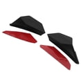 thumbnail image 4 of KAKOWELY motorcycle fairing wing 2pcs Universal Motorcycle Winglet ABS Dynamic Motorcycle Side Winglet Windshield Wing Cover Front Winglet Replacement Black, 4 of 5