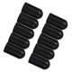 thumbnail image 5 of 10 protectores de silicona para baquetas, puntas silenciosas, protectores para baquetas y mazos (negros), 5 of 8