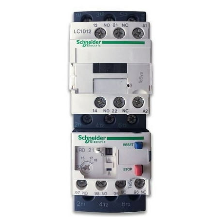 Schneider Motor Starter Assemble Contactor 18A Coil 230VAC Thermal Overload Relay 12-18 A