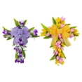 thumbnail image 4 of Matsuzay Ilumina tu hogar con una para la puerta principal, una cruzada, un encantador regalo para exteriores, una guirnalda colgante para la Decoración del hogar púrpura, 4 of 6