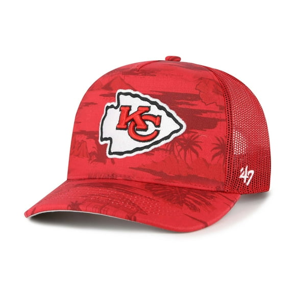 Men's '47 Red Kansas City Chiefs Fiji Trucker Adjustable Hat
