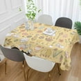 thumbnail image 4 of Coolnut Easter Bunny Egg Chick Rectangle Tablecloth Spill-Proof Polyester Table Cloth Table Cover for Kitchen Dining Picnic Holiday Party Decoration,60"x108", 4 of 7