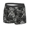 thumbnail image 5 of Goofa Rose Flowers Printed Men's Boxer Briefs Underwear, Moisture-Wicking Underwear, Trunk,Soft and Breathable Cotton Underwear-Large, 5 of 9