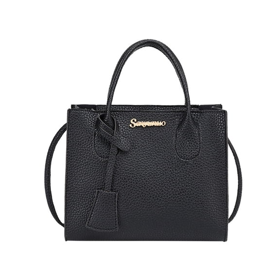 Small Crossbody Purse for Women Faux Leather Handbag with Top Handle and Adjustable Strap Fashion Elegant Retro Shoulder Bag with Phone Pocket for Daily Use and Travel
