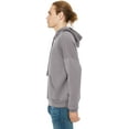 thumbnail image 2 of Bella Canvas Mens Sponge Fleece Pullover DTM Hoodie Sweatshirt 3729, M, Storm, 2 of 3