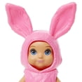 thumbnail image 3 of Barbie Skipper Babbysitters Club Dress Up Babies - GRP02 - Blue Eyed Baby Dressed in a Pink Bunny Outfit Barbie -, 3 of 7