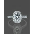 thumbnail image 2 of Limited Time Sale 1 Carat Diamond Engagement Ring in 10k White Gold on Sale Under 400, 2 of 2