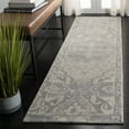 thumbnail image 3 of SAFAVIEH Restoration Vintage Eunice Border Wool Area Rug, Charcoal/Ivory, 3' x 5', 3 of 10