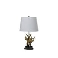 thumbnail image 7 of HomeRoots 26" Natural And Brown Antlers Table Lamp With White Shade, 7 of 7