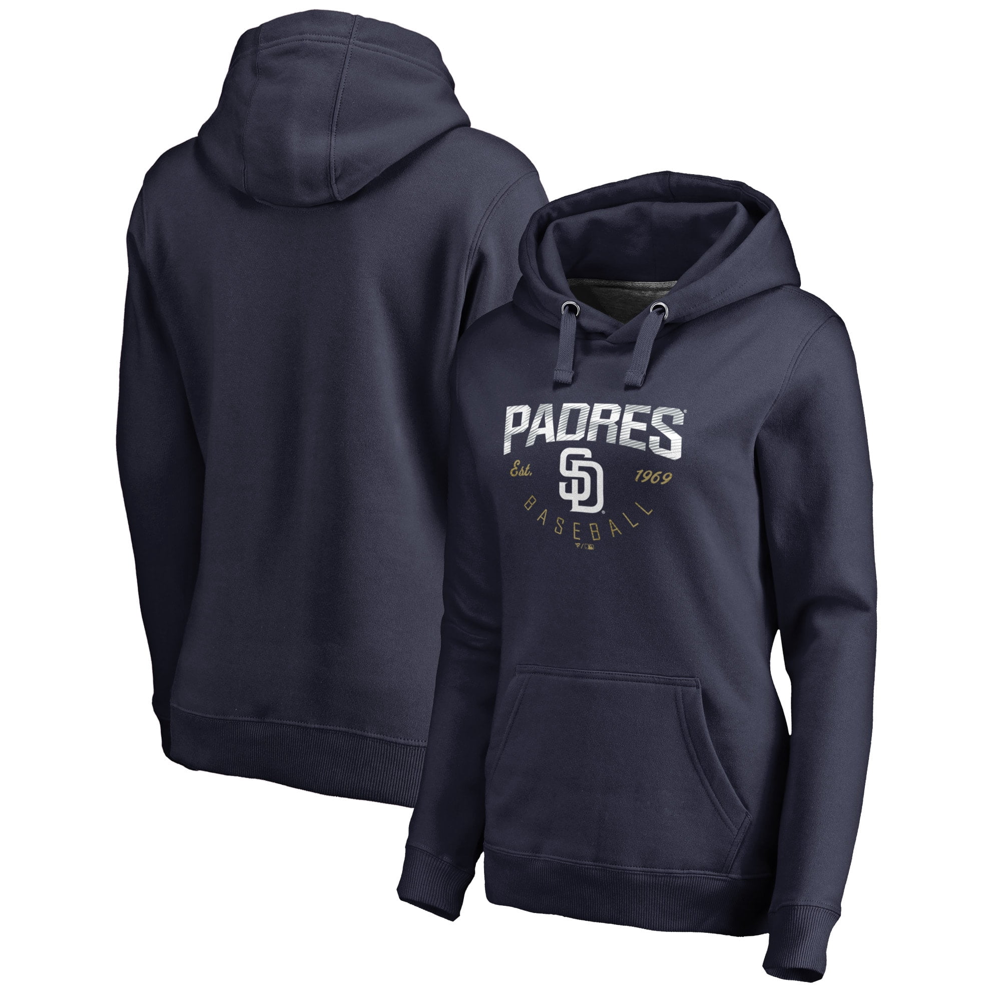 San Diego Padres Fanatics Branded Women's Live For It Pullover Hoodie