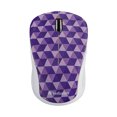 thumbnail image 2 of Verbatim Notebook Multi Trac Blue LED Mouse Diamond Pattern, Purple, 2 of 3