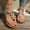 Beige, variant on Womens Beaded Shell Toe Ring Flat Sandals Bohemian Ankle Strap Summer Sandals