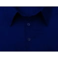 thumbnail image 6 of Atasi Men's Kurta Roll-Over Blue Shirt Collar Neck Ethnic Indian Clothing-XX-Large, 6 of 7