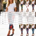 thumbnail image 3 of OJSFQUFP Women’s Floral Print Wide Leg Cropped Jeans High Waisted Faux Casual Pants, 3 of 6