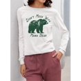 thumbnail image 3 of Don't Mess With Mama Bear Tee Long Sleeve Women's, 3 of 4