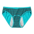 thumbnail image 2 of 6 Pack High Waisted Underwear for Women Period 3 Layer Leakproof Period Comfort Flex Fit Bikini, 2 of 4