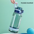 thumbnail image 4 of Taza de plástico de 550ml/750ml, botella de agua para viajes al aire libre, para deporte, Fitness, Camping, gimnasio, ciclismo, botella de agua deportiva con asa, 4 of 5