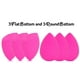 thumbnail image 3 of Set de esponjas de maquillaje, color rosa opaco, 6 unidades, sin látex, 3 of 3
