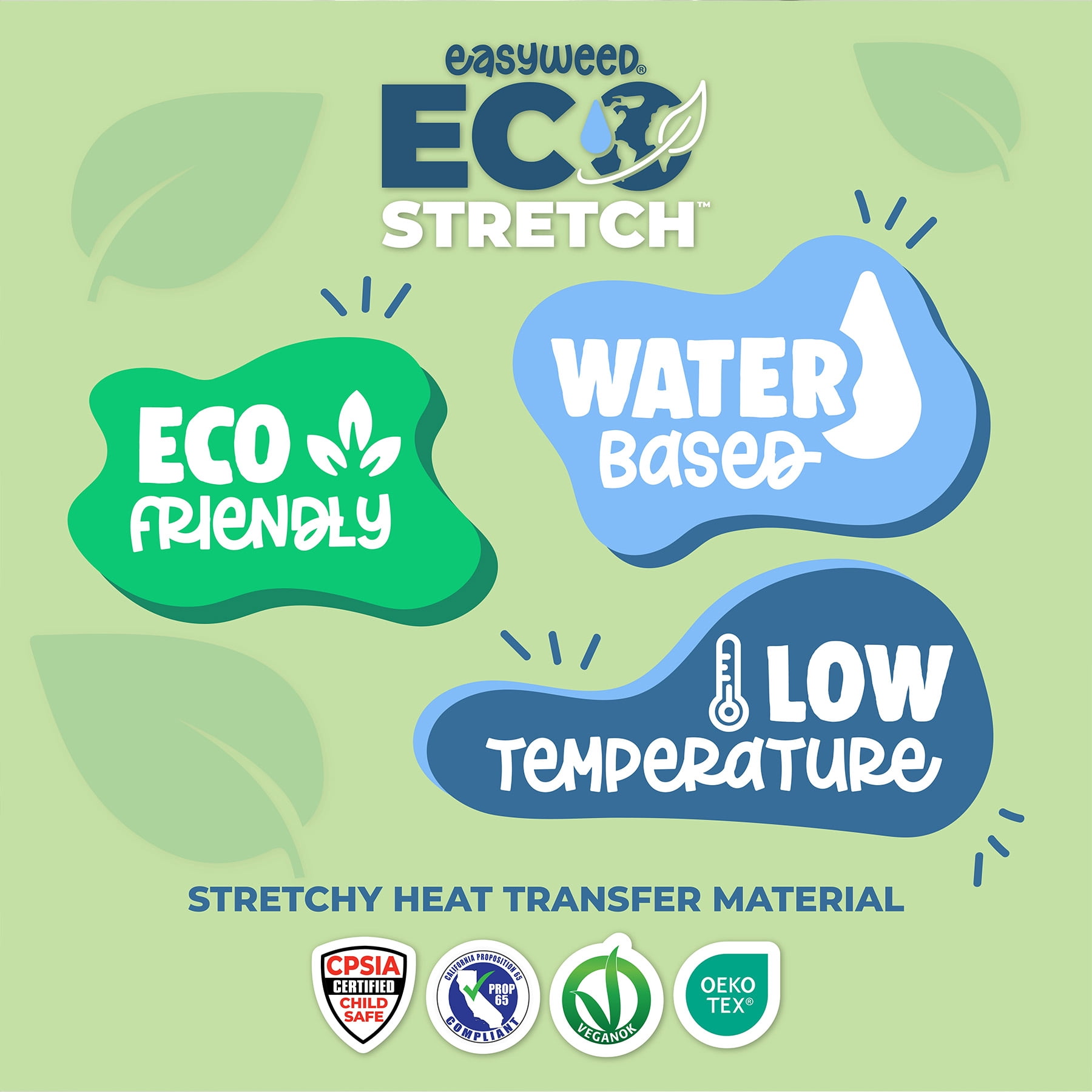 SISER Easyweed Ecostretch HTV Heat Transfer Vinyl, 36", White