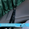 thumbnail image 4 of Leader Accessories 600D Solution Dyed Waterproof Universal Fit Boat Cover,Hunter Green, 4 of 7