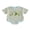 Green, variant on BemeyourBBs Newborn Baby Boy Summer Clothes Infant Baby Boys Fishing Outfit Bubble Romper Crew Neck Short Sleeve Fish Embroidery Striped Print Waffle Knit Bodysuit Jumpsuit Palysuit