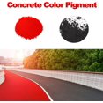 thumbnail image 4 of GOODTAKE Red Iron Oxide Pigment Manually Paving Concrete Personality Pavement Color Concrete Dye Color Paste (16 oz,Red), 4 of 8