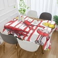 thumbnail image 2 of Yayeee Tablecloths 60" x 120" Rectangle Wrinkle Resistant Party Table Cover, Red Lobster, 2 of 8