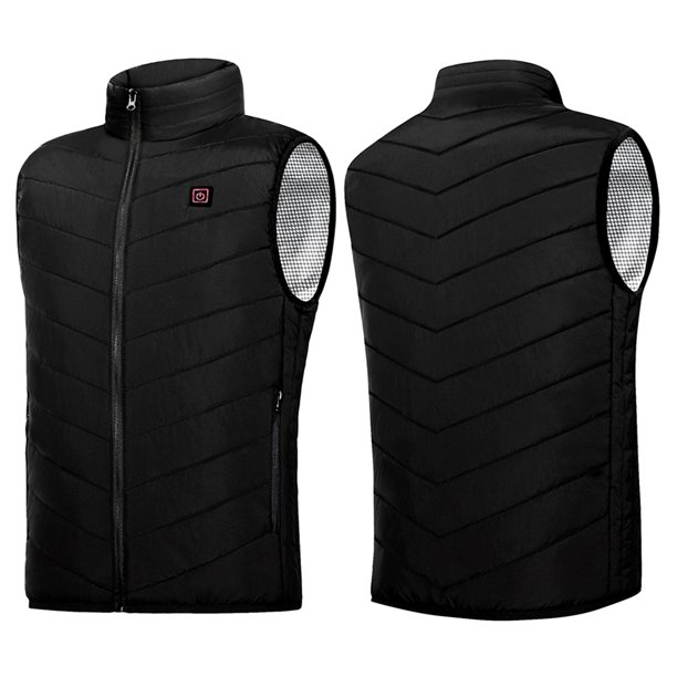 Bsvklp Chaleco Calefactable 9 Áreas Chaqueta Calefactable para Caza/senderismo (7XL)