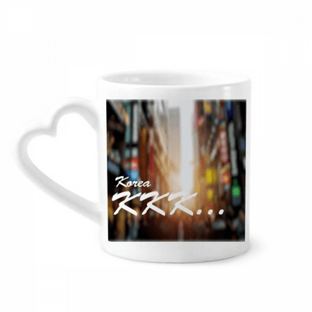

Korean Street Onomatopoeia Haha Mug Coffee Cerac Drinkware Glass Heart Cup