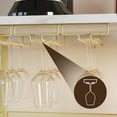 thumbnail image 4 of PIONEERWORKS 3-Tier Wine Bar Cabinet with Detachable Wine Rack and Storage Space, Buffet Cabinet with Glass Holder and Mesh Door, Sturdy MDF Construction for Dining Room Bar & Kitchen, 4 of 5