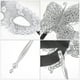 thumbnail image 4 of Máscara de antifaz con vara, ideal para fiestas de disfraces, bailes y graduaciones., 4 of 7