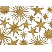 Pack of 1, Stargaze 24" x 833' Gift Wrap Full Ream Roll for Holiday, Party, Kids' Birthday & Special Occasion Packaging
