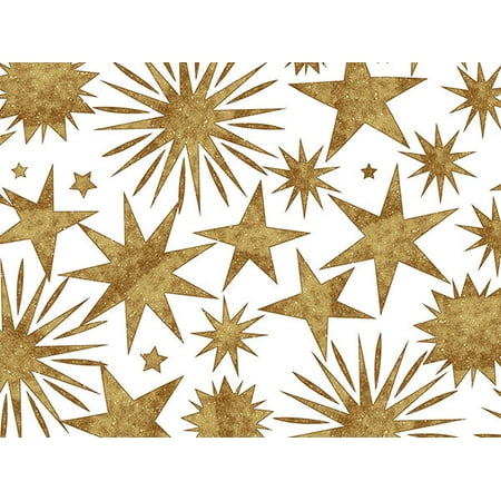 Pack of 1, Stargaze 24" x 833' Gift Wrap Full Ream Roll for Holiday, Party, Kids' Birthday & Special Occasion Packaging