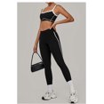 thumbnail image 3 of SKQIT Womens Workout Sets 2 Piece Yoga Outfits Contouring Contrast Stitching Sports Bra High Waist Leggings Gym Sets, 3 of 8