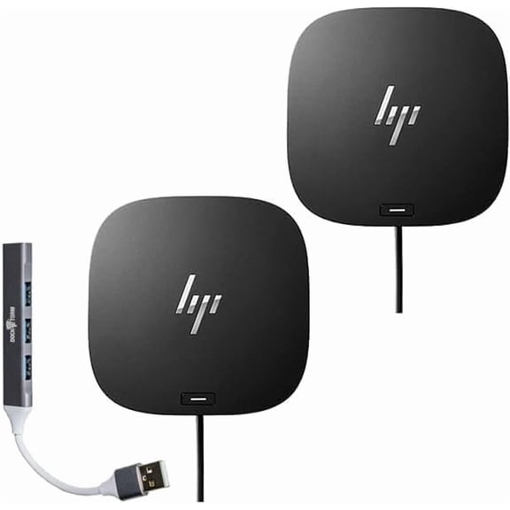 Restored HP USB-C Dock G5 100W PD & Dockztorm Hub Bundle 2 Pack (Refurbished)