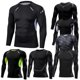 thumbnail image 2 of Ropa deportiva europea y americana para hombre, camiseta profesional de secado rápido, mallas elásticas para correr, ropa deportiva para maratón, 2 of 6